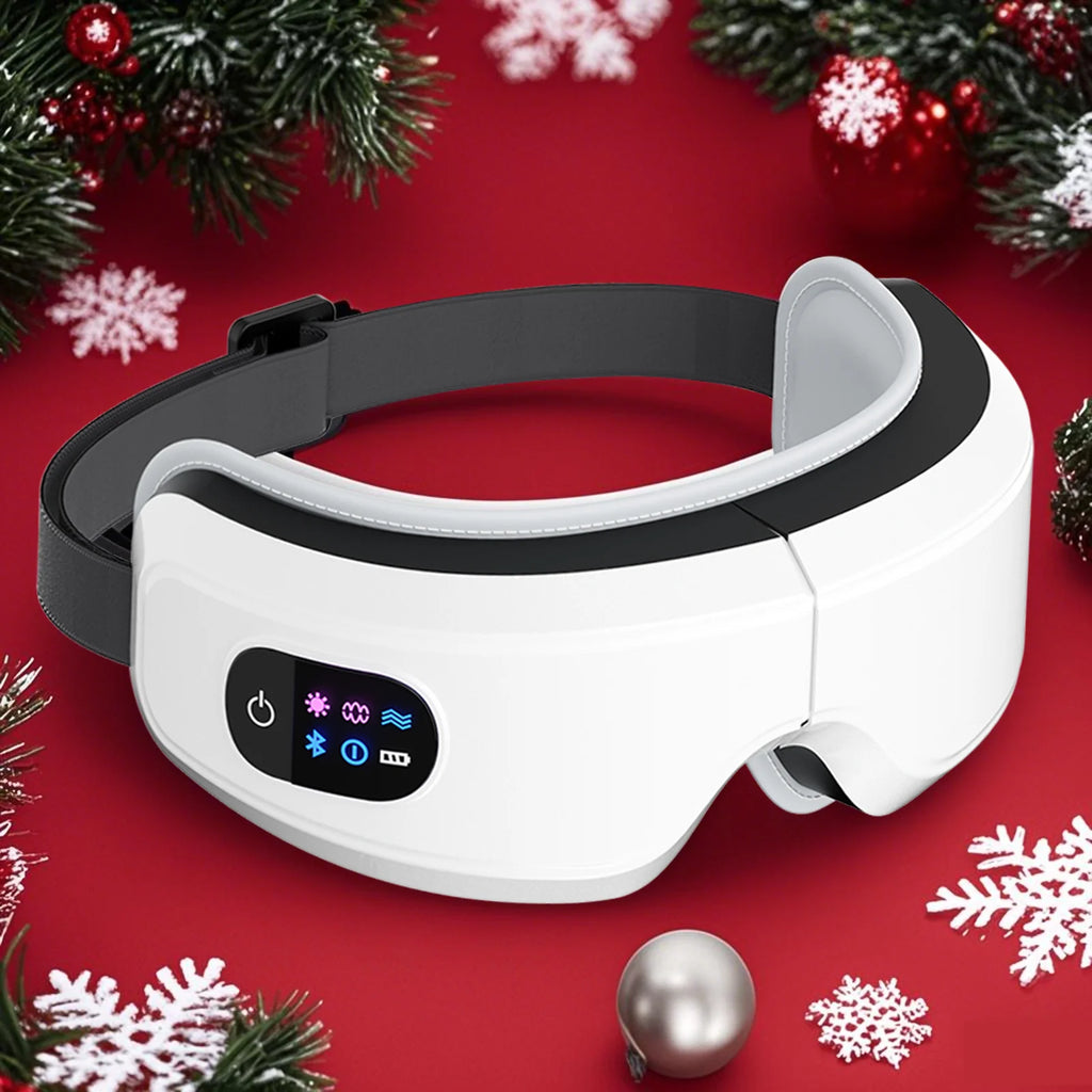 Smart Vibration Eye Massager – Airbag Compression, Bluetooth Music & Sleep Eye Mask