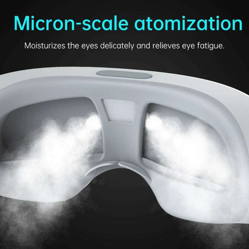 Electric Nano Steam Eye Massager – Acupressure & Portable Design for Dry Eyes & Sleep