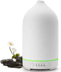 Ceramic Aroma Diffuser – Cool Mist Ultrasonic Humidifier with 7 LED Colours