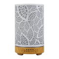 100ml Hollow Ultrasonic Essential Oil Diffuser – Timer, LED Light & Smart Home Aroma