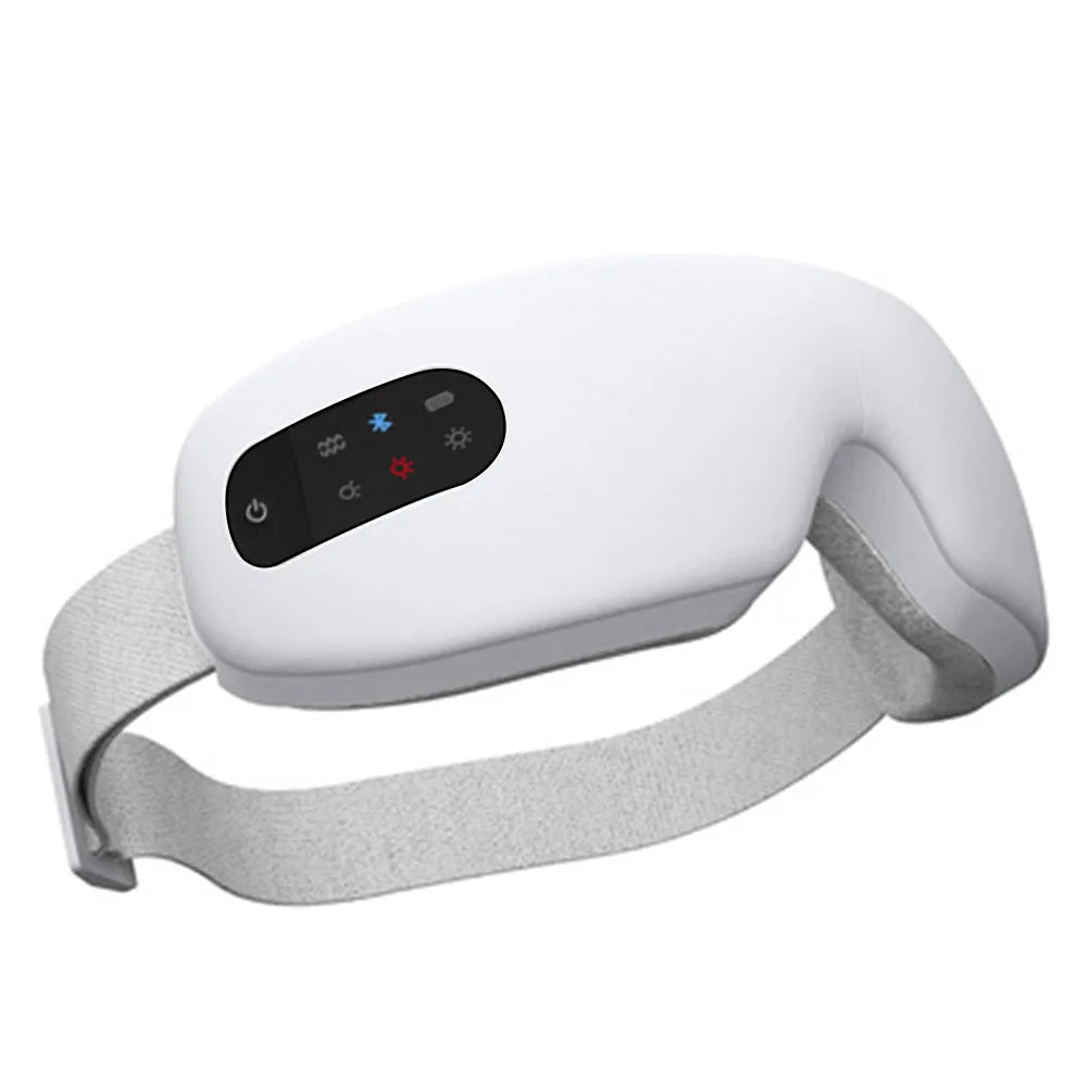 Smart Eye Massager with Heat & Music – Relieves Migraines, Eye Strain, Dark Circles & Improves Sleep