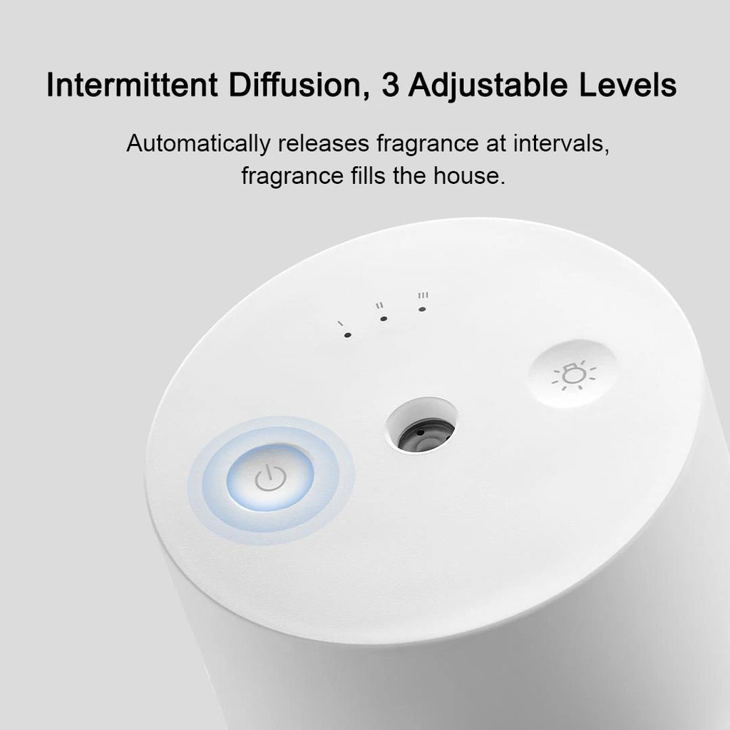 MIJIA Smart Scent Diffuser 2 – Wood Tea & Lychee, 135ml Sealed Bottle, 3 Levels, Type-C